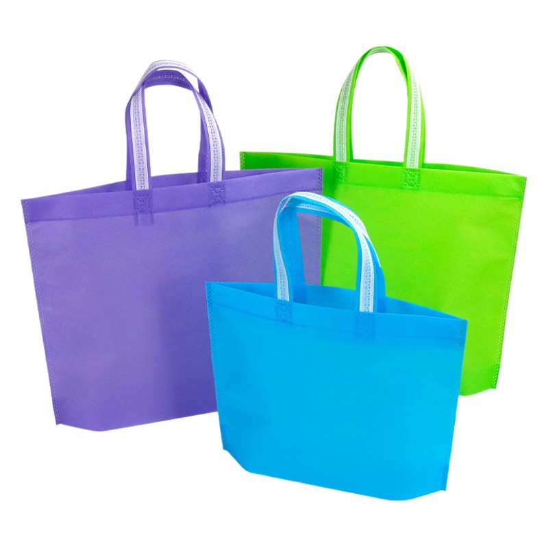 Amazon Cross-Border Supply Non-Woven Handbags Clothing Handbags Gift Bags Exhibition Promotional Bags Printed with Logo