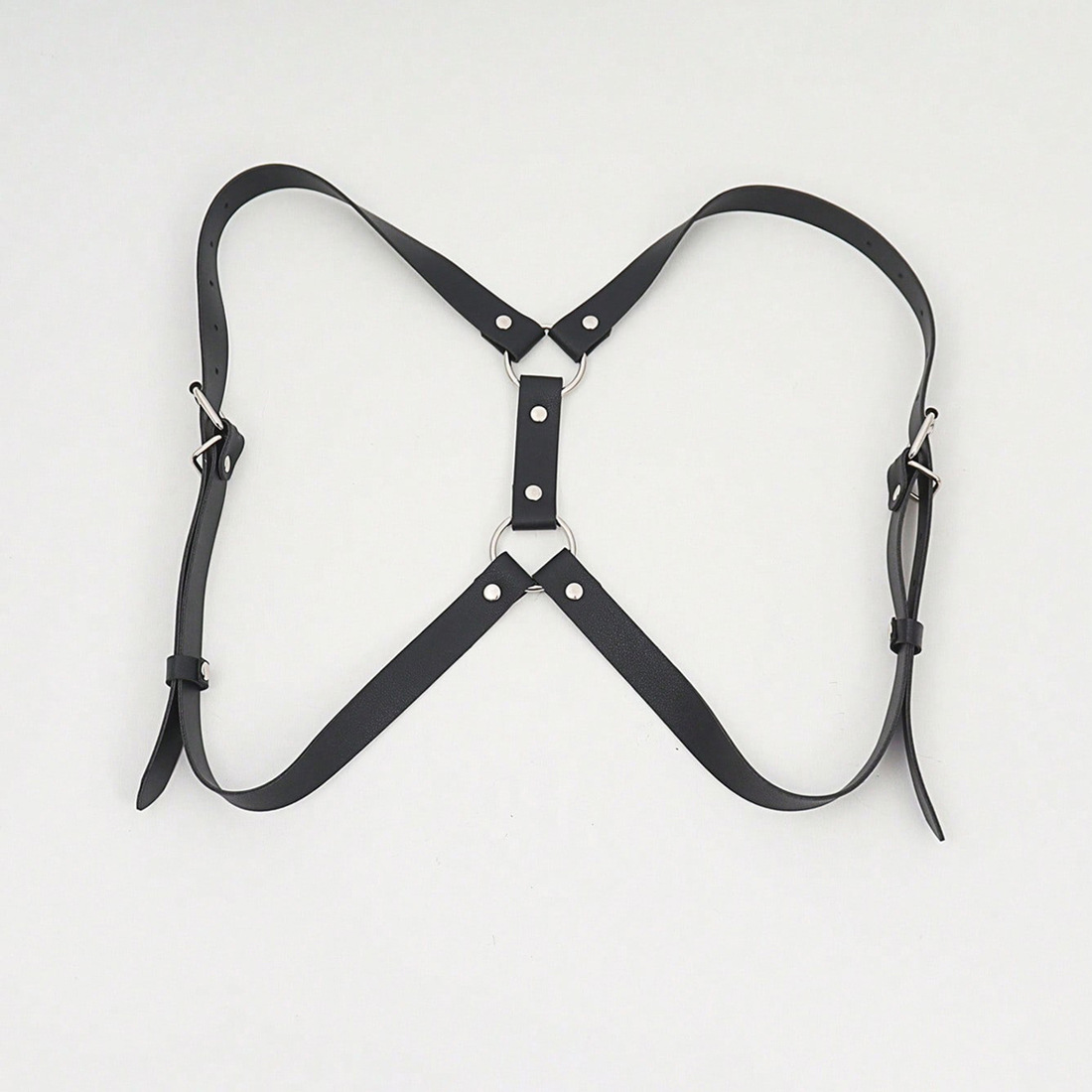 Picture of European and American Cross-Border Punk Chest Straps, Fashionable Body Chains, Leather Belts, Handsome and Sexy Suspenders for Men and Women