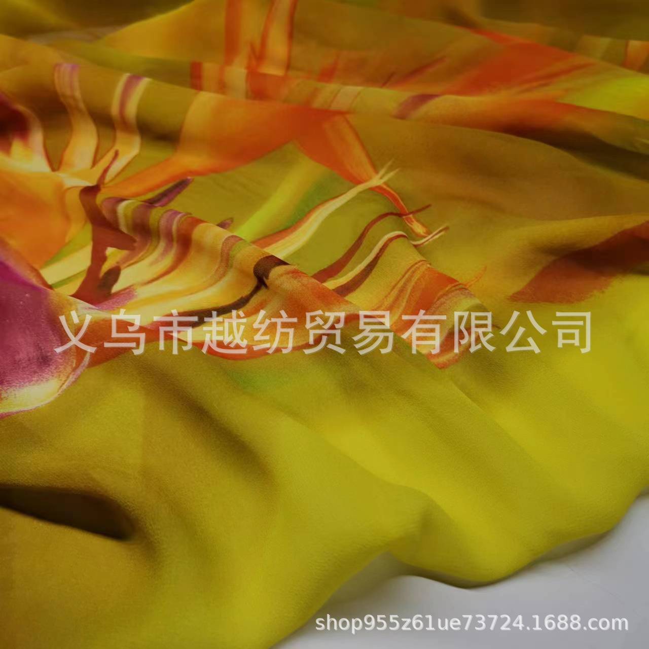 Picture of Silk Georgette Fabric 8mm Wide Fashion Silk Fabric