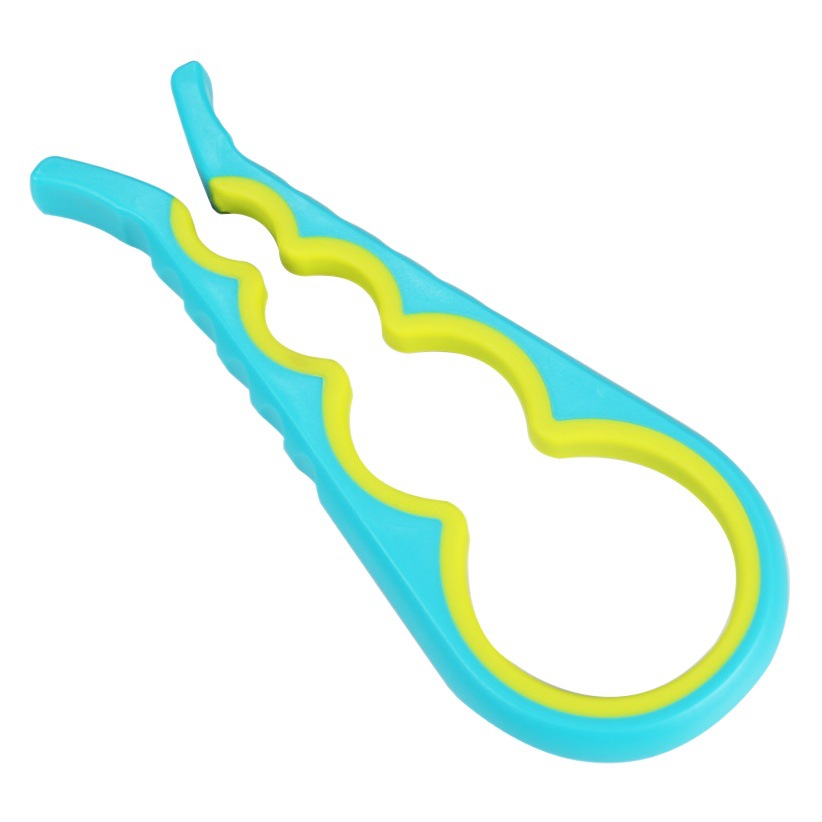 PVC soft rubber non-slip screw cap opener 4 in one can opener bottle opener beer bottle opener can bottle cap opener