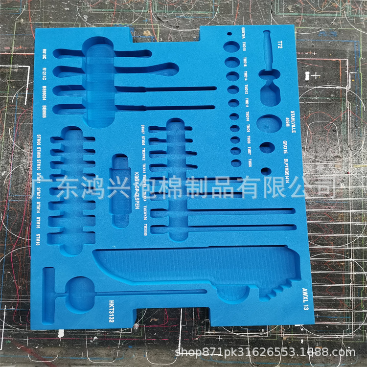 Picture of 2025 High-Density Eva Foam Tool Cart Lining, Wear-Resistant, Oil-Resistant, Acid-Alkali-Resistant Hardware Drawer Protective Material