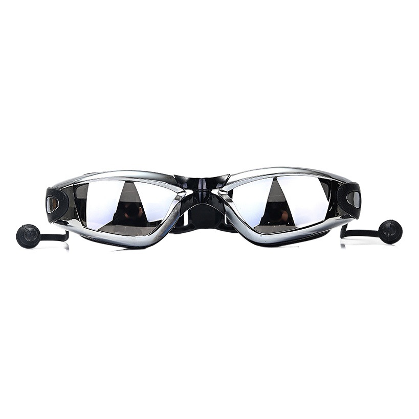 Cross-border HD adult swimming goggles men and women anti-fog glasses waterproof silicone swimming equipment electroplating swimming goggles wholesale