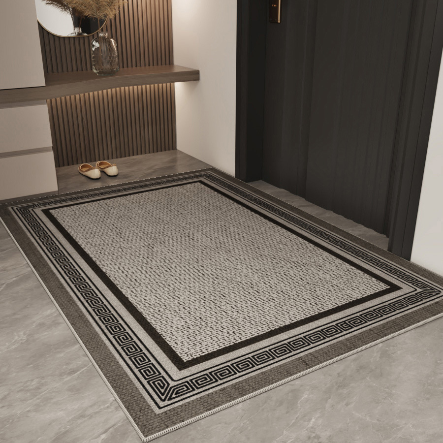 Entrance door mat household light luxury high-grade villa gate non-slip foot mat entrance entrance entrance stain-resistant carpet