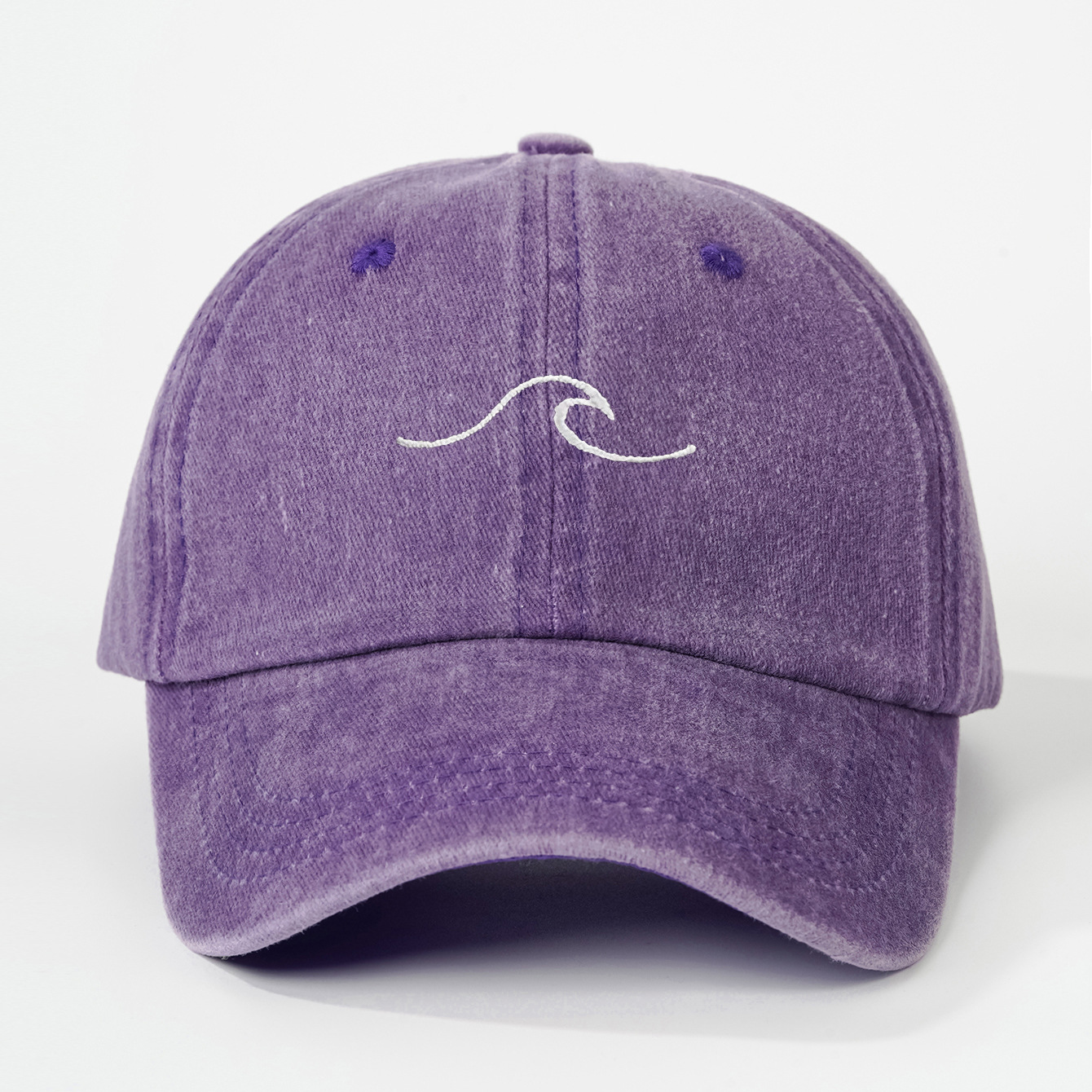 Picture of Spring and Summer Embroidered Corrugated Baseball Cap for Men and Women Outdoor Sunscreen Baseball Cap Hat Suitable for Outdoor Sports Sunshade