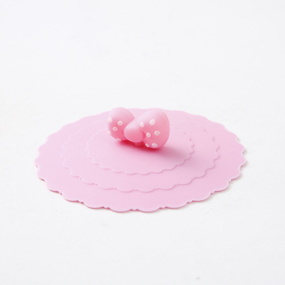 Picture of Cartoon Cup Lid Silicone Universal Ceramic Cup Lid Single Sale Glass Cup Tea Cup Accessories Dust Mug Lid