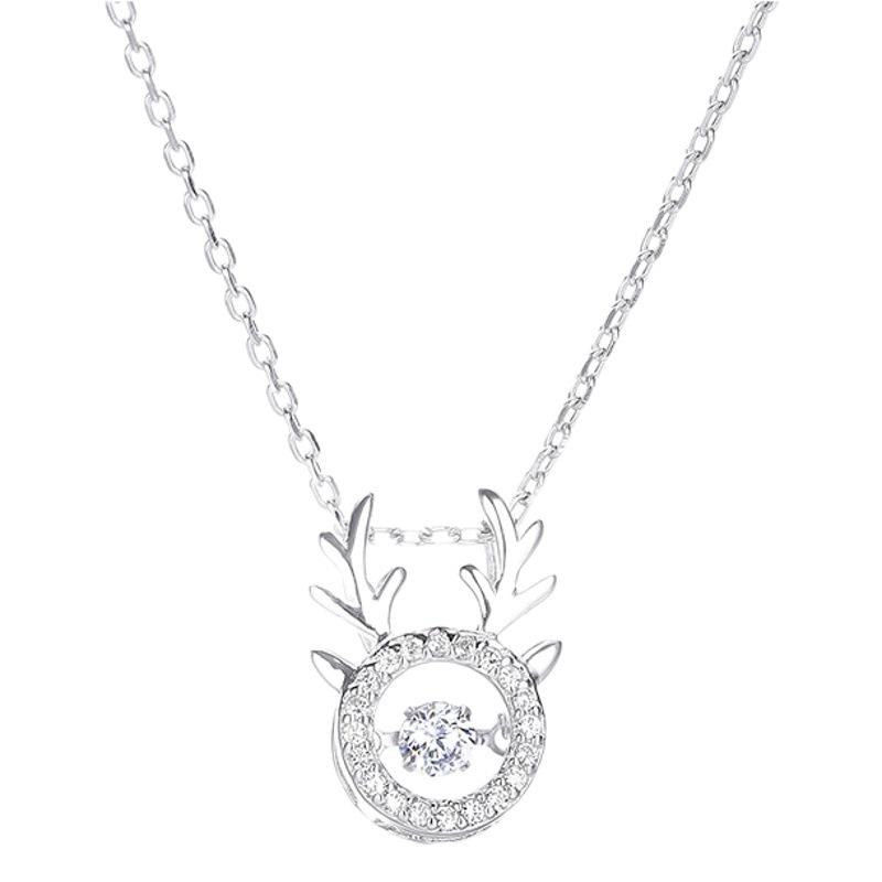 Korean Style Titanium Steel Necklace, Light Luxury Niche Versatile Design Pendant, Summer Temperament Clavicle Chain, Non-Fading Accessories for Women