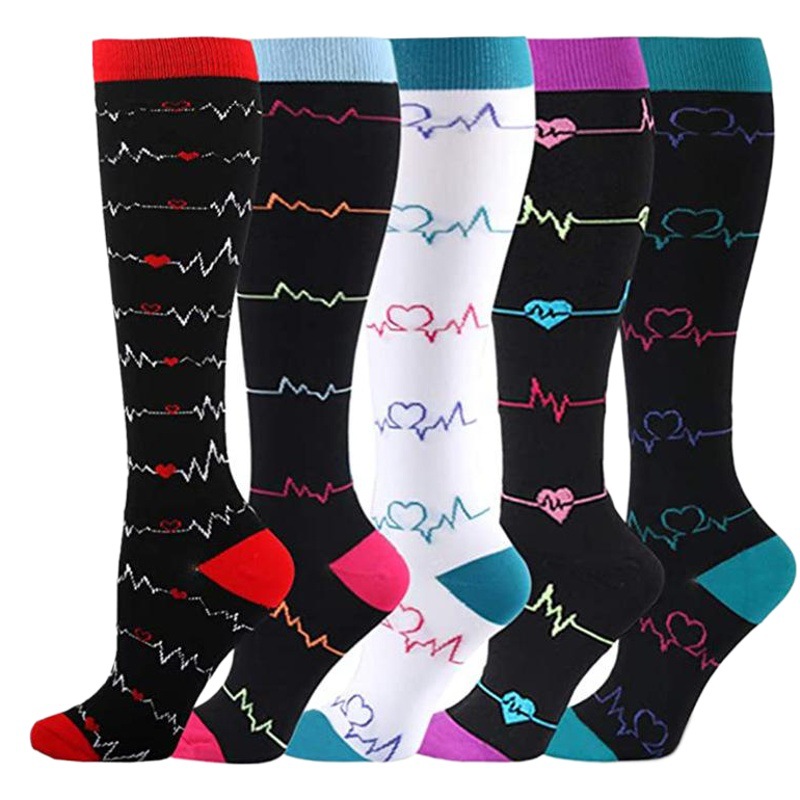 Calf socks compression socks cross-border sports compression socks outdoor cycling socks compression socks combination