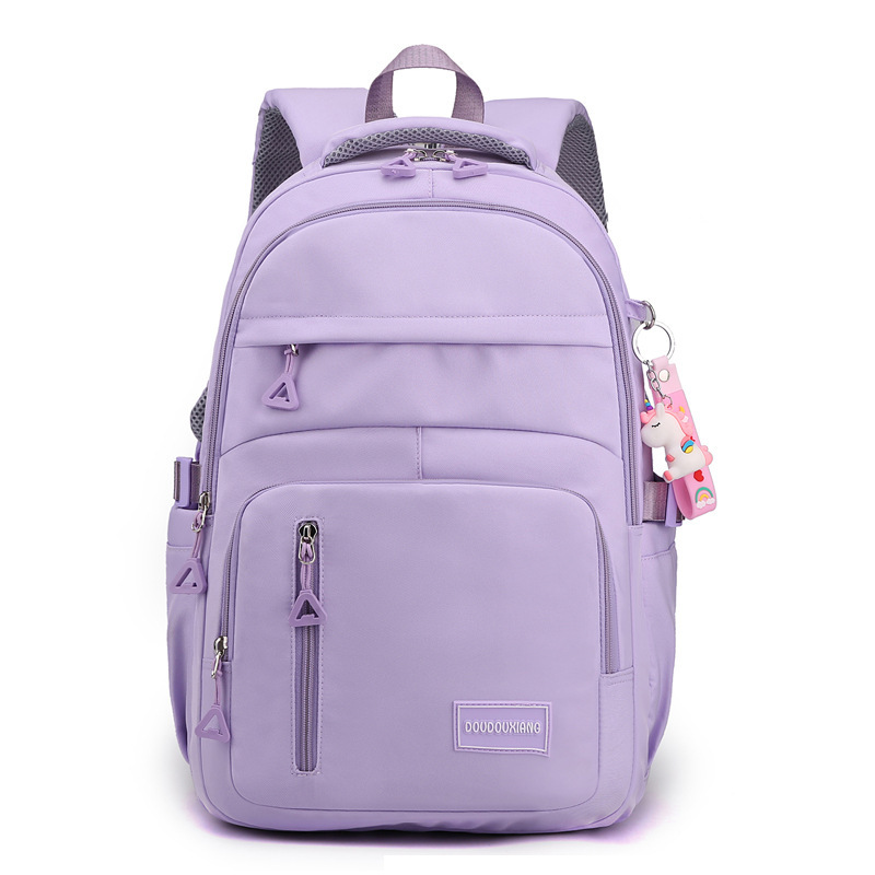 Picture of Korean Style Nylon Cloth Schoolbag Girl's Simple Large Capacity Primary School Student Backpack Women's Fashionable Campus Junior High School Student Backpack