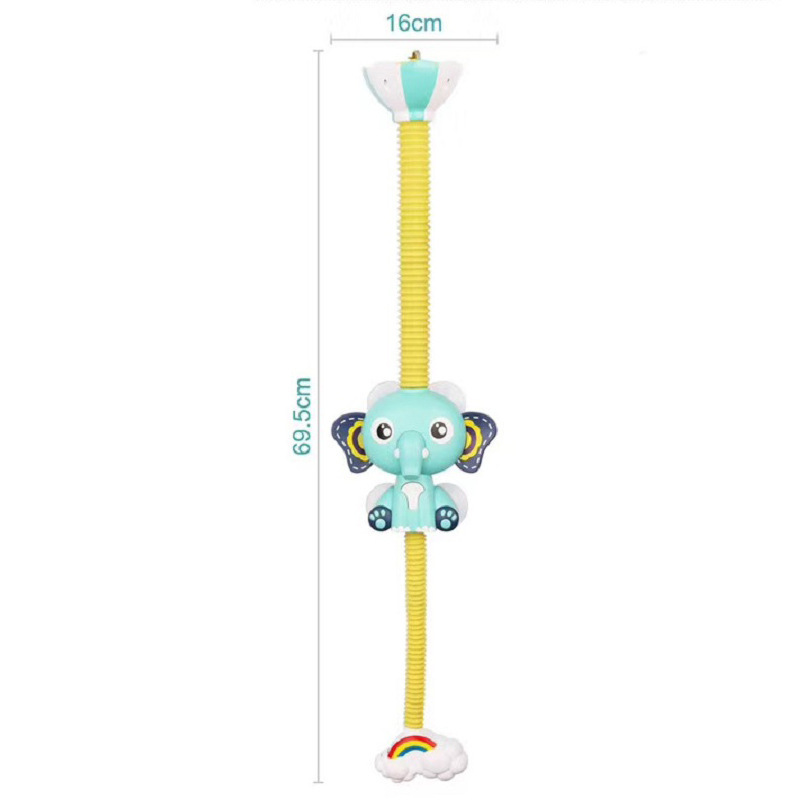 Picture of Children's water shower electric elephant shower baby bathroom shower water spray toy baby water toy