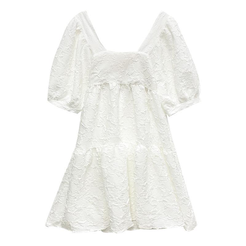 Picture of Maternity Dress Summer Dress Short-sleeved Elegant Outer Wear Loose All-match plus size Spring Fashion High-end Sense Midi dress