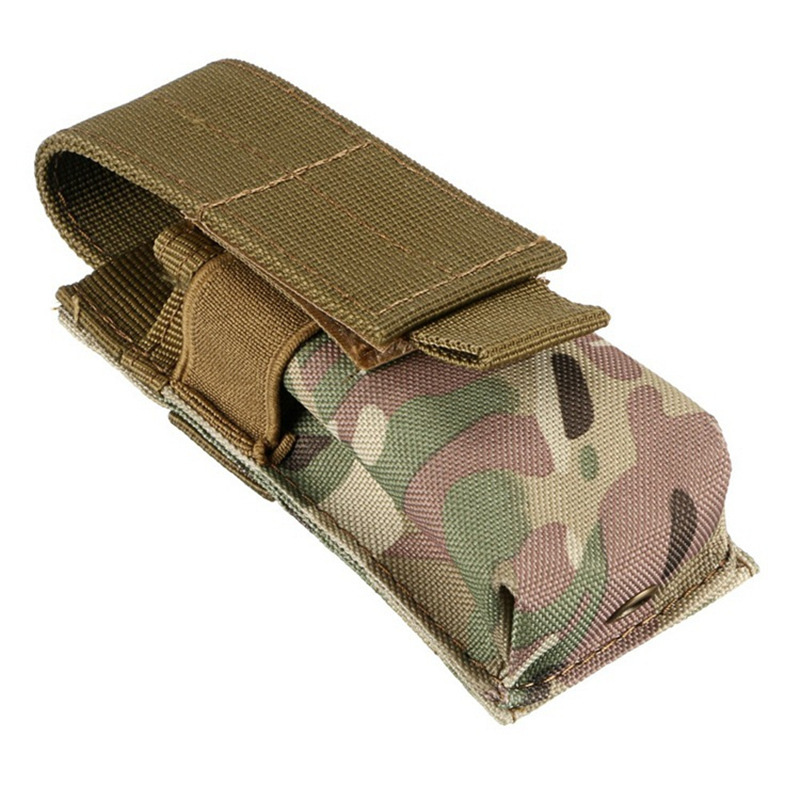 Picture of Outdoor Flashlight Bag M5 Flashlight Bag Small Single Edc Tool Bag Molle Accessory Bag Sports Waist Bag