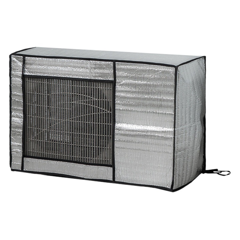 Summer Dust Cover for External Airplanes 2 Pcs Gree Air Conditioning Cover Haier Special 1.5 Pcs Aluminum Foil Rain-proof Midea Sunscreen Cover