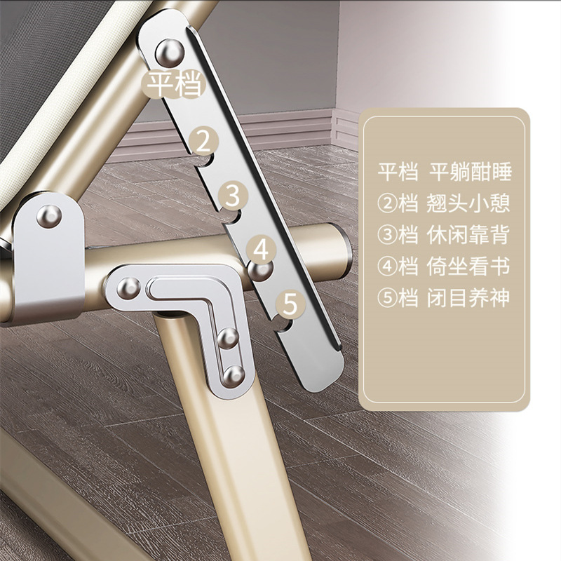 Picture of Wholesale Multifunctional Recliner Simple Folding Bed Companion Bed Nap Rental Room Single Bed Lunch Break Office Camp Bed