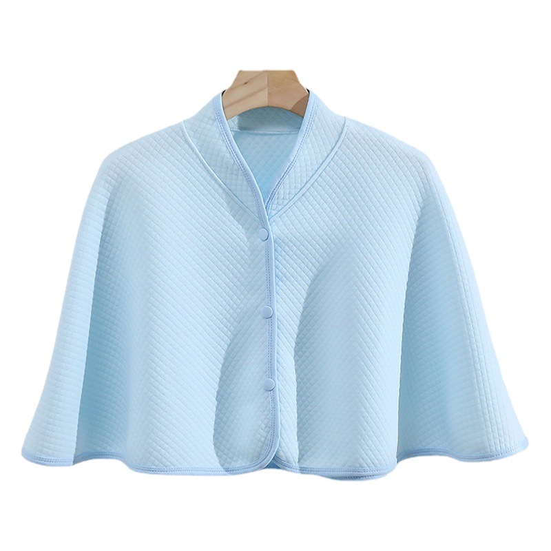 Pure Cotton Moon Shoulder Pad for Pregnant Women Feeding Shawl Summer Air-conditioned Room Cold-proof Shoulder Neck Warm Ware for Unisex