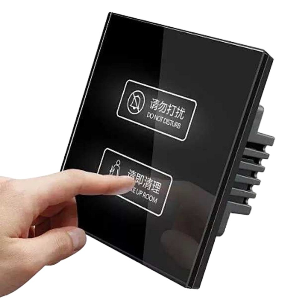 Type 86 Hotel Led Digital Door Display Door Number Do Not Disturb Cleaning Switch Hotel Door Number Plate