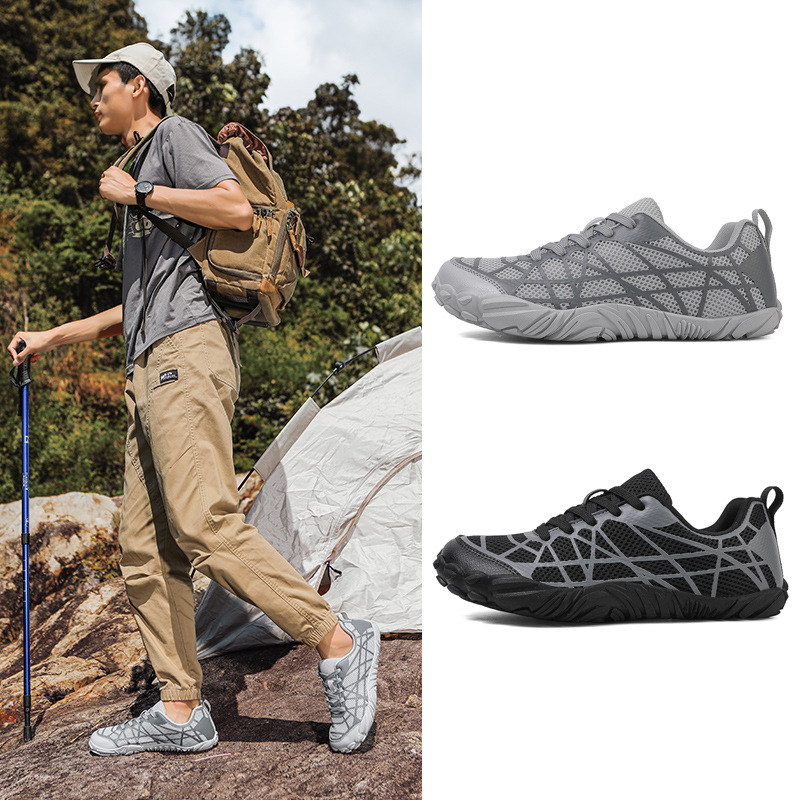 Cross-Border Popular Fly-Woven Wide-Last Shoes, Spring and Autumn Sports and Casual Shoes, Comfortable and Breathable Running Shoes, Soft-Soled Lazy Shoes