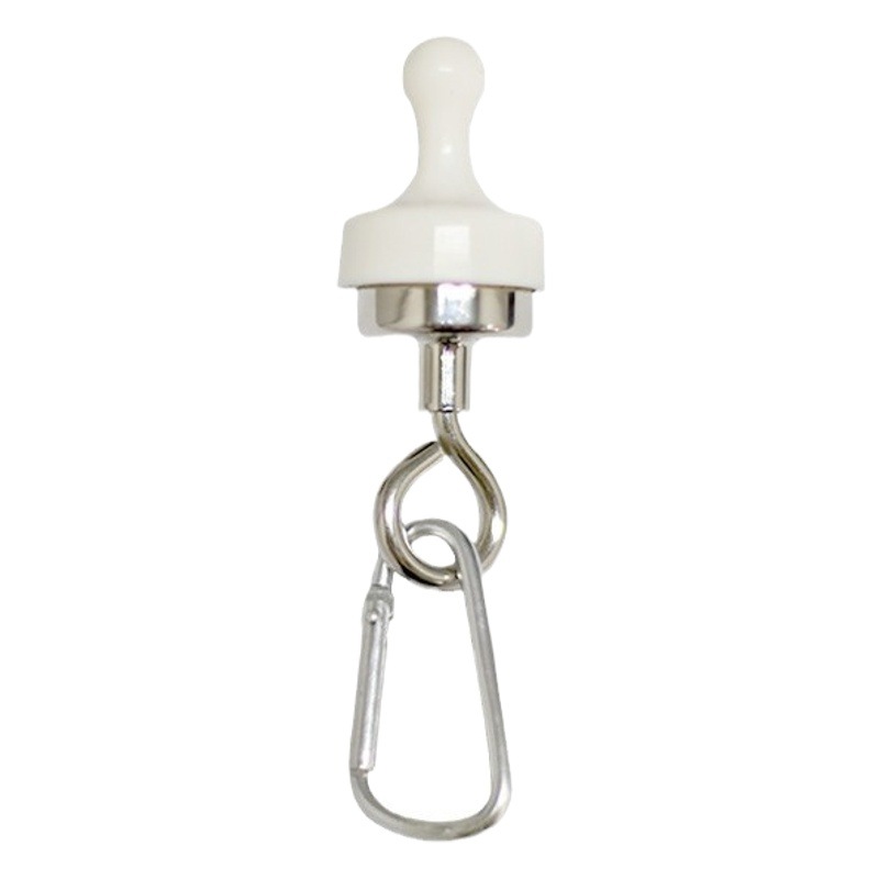 Outdoor Strong Magnet Hook Strong Magnetic Magnetic Hook Camping Style Lamp Hanging Canopy Tent Holder Hook Carabiner