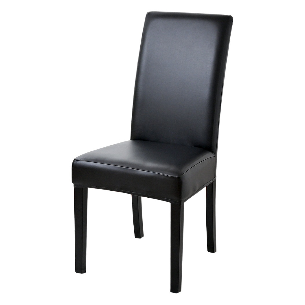 Cross-border Leather Waterproof Elastic Chair Cover Thickened PU Oil-proof Chair Cover Home Half Pack Chair Cover Finished in Stock