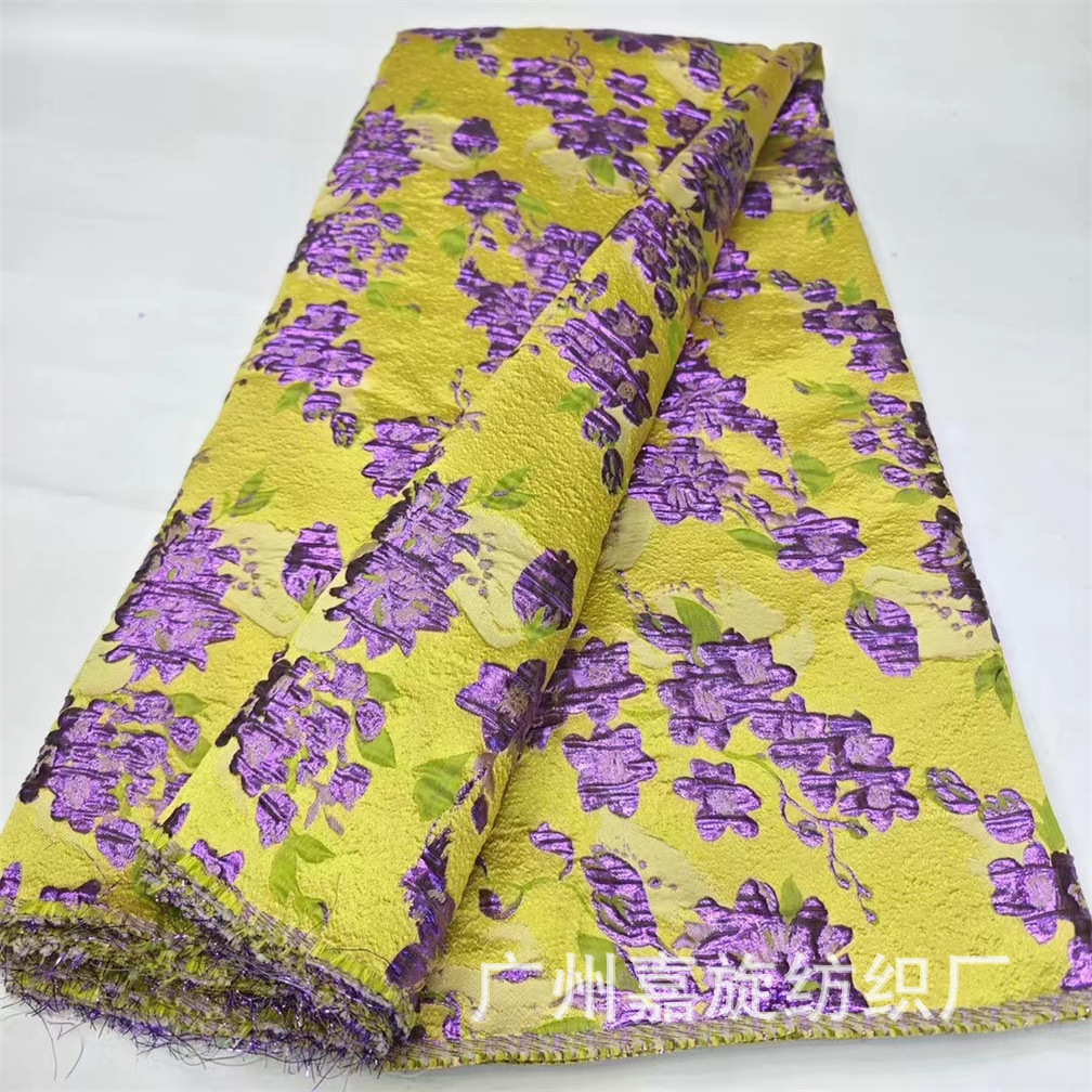 New Antique Brocade Stitched Hanfu Jacquard Fabric Retro Vest Texture Fashion Cheongsam Fabric JX4314