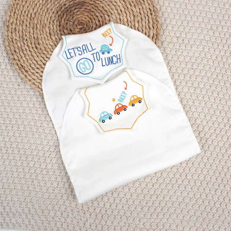 Picture of Sweat Towel Sports Children's Boys and Girls Autumn Large Type A Moon Cotton Summer Type A Baby Can Write Names