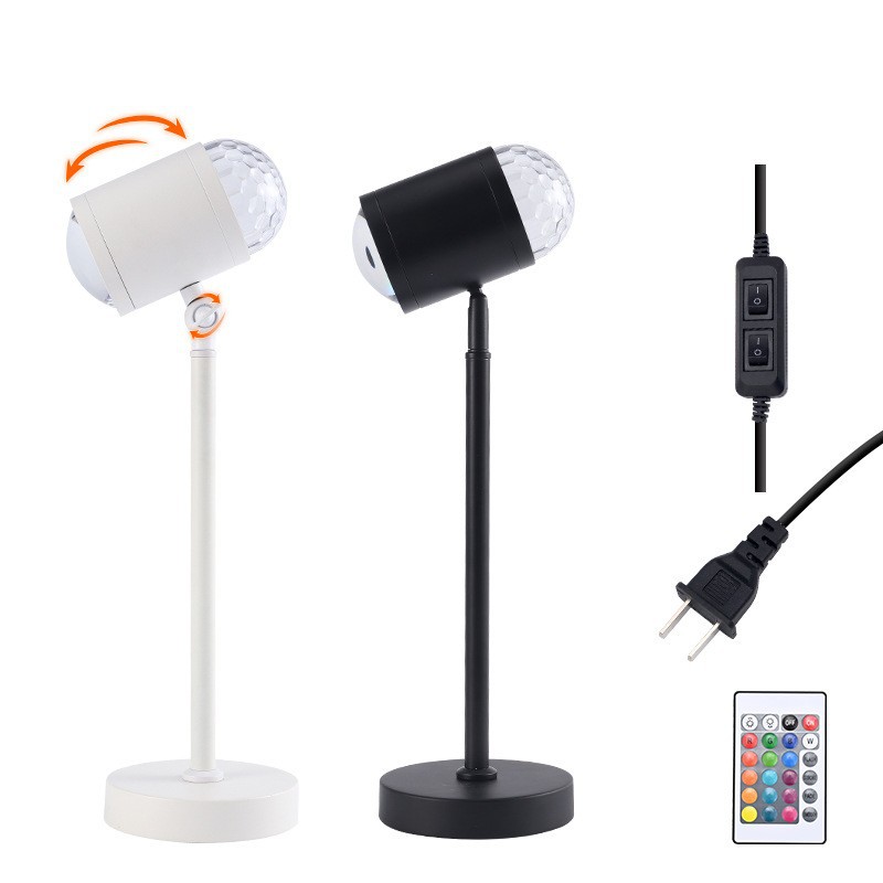 Picture of Internet celebrity hit water ripple atmosphere projection light, live broadcast background, double-ended sunset, sunset, afterglow, bedroom decoration light