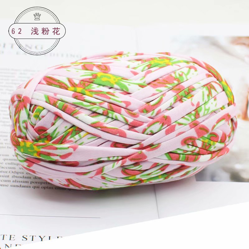 Picture of Wool color cloth thread handmade Hyun-A with woven bag yarn fancy segment dyed cloth hook wool wholesale