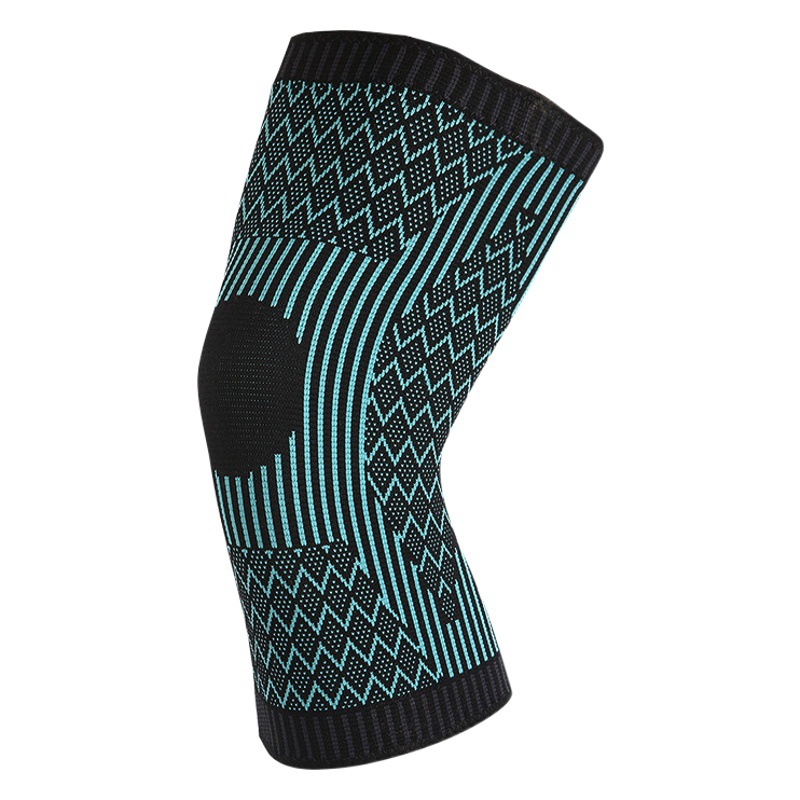 Maxwell Sports Knee Protector Double Corrugated Non-slip Elastic Warm Nylon Knitted Protector Outdoor Cycling Mountaineering Protector
