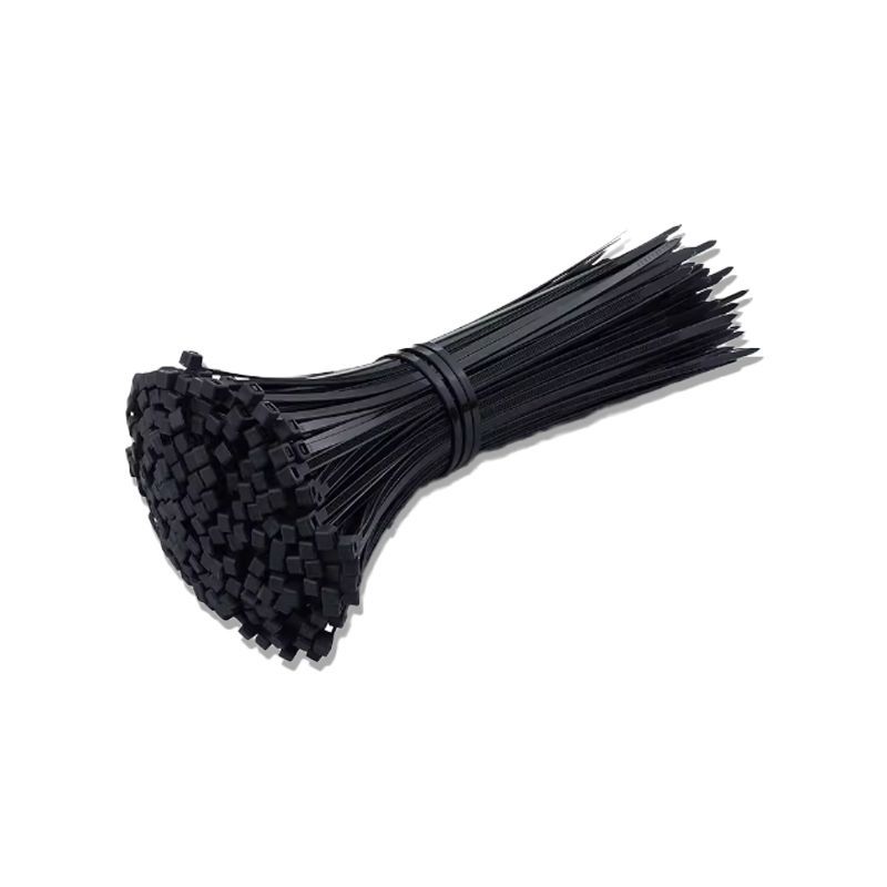 Picture of Self-locking cable tie nylon plastic black 1000 one pack of cable ties with low temperature resistant lock belt industrial binding belt