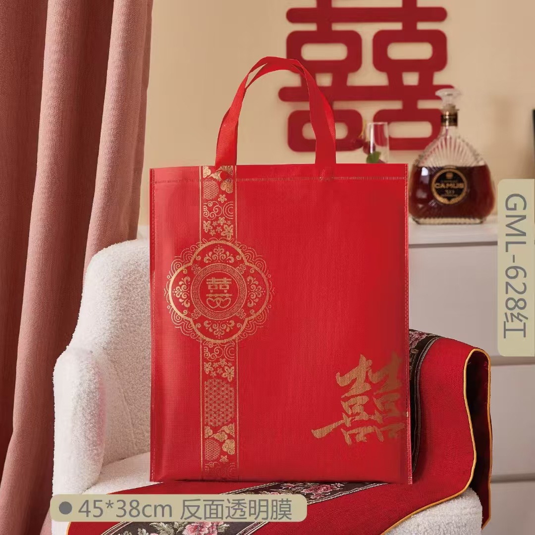 Manufacturer's Special Price Bed Bed Sheets and Quilt Cover Three-Piece Set Pvc Coated Non-Woven Fabric Button Packaging Bag Handbag Storage