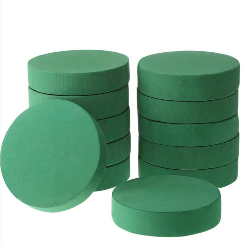 Picture of New Year Bucket Flower Mud Wholesale Round Flower Mud Flower Pot Flower Mud Dried Flower Mud Wedding Car Sucker Base Flower Mud Material