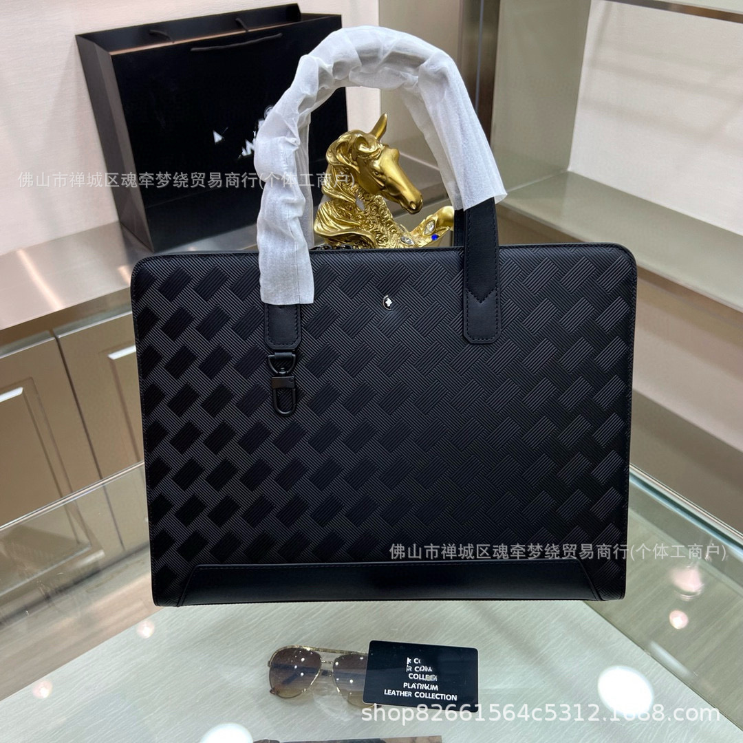 W Baolong Specializes in Cross-Border Business Handbags, Men's Bags, Fashionable Men's Briefcases, Crossbody Shoulder Bags, Electric
