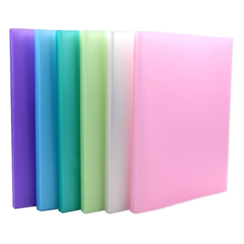 a4 Data Book Multi-specification Loose-leaf Folder Transparent Plastic File Book Student Test Paper Folder Folder Wholesale