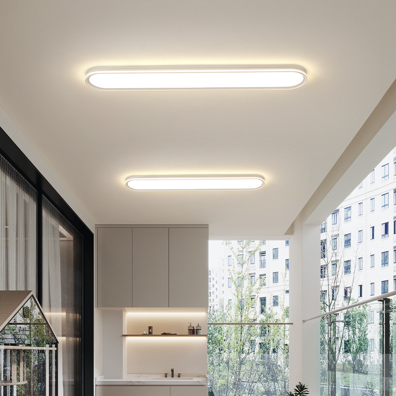 Picture of Entrance Corridor Light Creative Entrance Corridor Light Ceiling Light Modern Simple Long Cloakroom Zhongshan LED Lamps