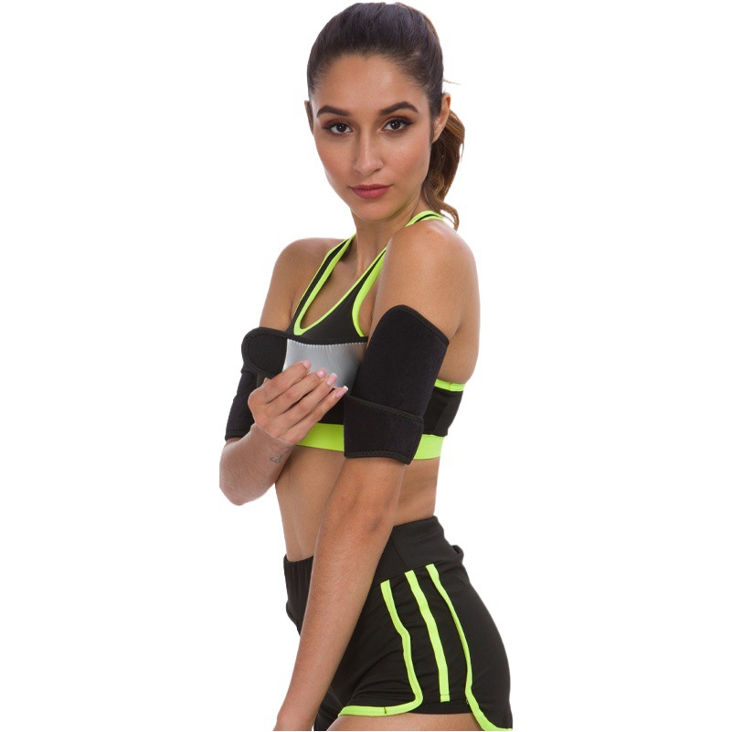 Sweaty Elbow Protection Silver Ion Sports Fitness Basketball Badminton Pressurized Arm Boom Band Thin Arm Spot Factory