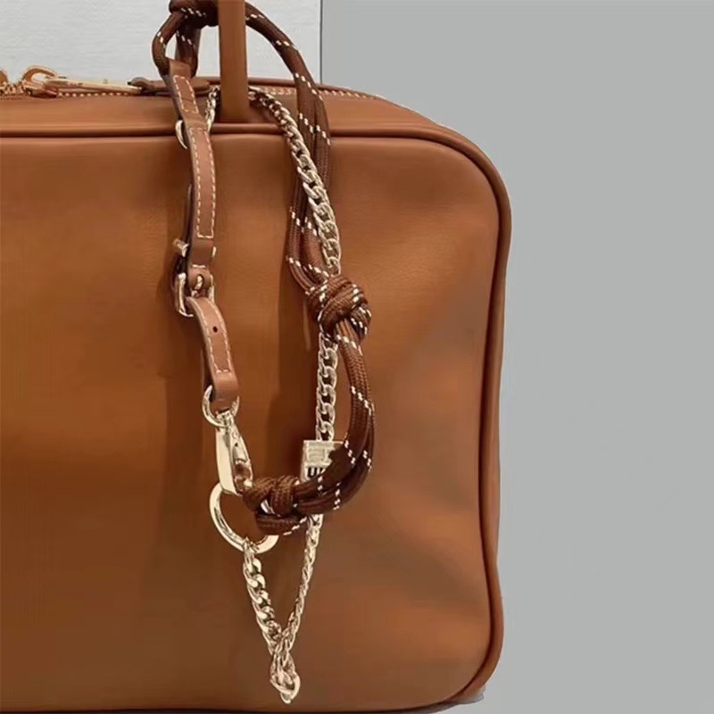 24 new miu with accessories bag pendant DIY high sense braided rope bracelet anklet color hand and foot ring rope