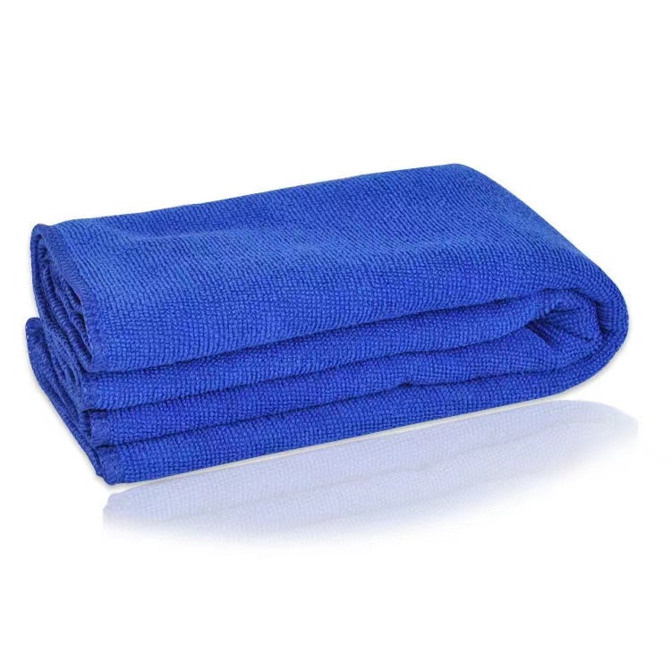 Picture of Factory wholesale blue square towel car towel ultra-fine fiber car wash cleaning towel multi-size rag lint-free