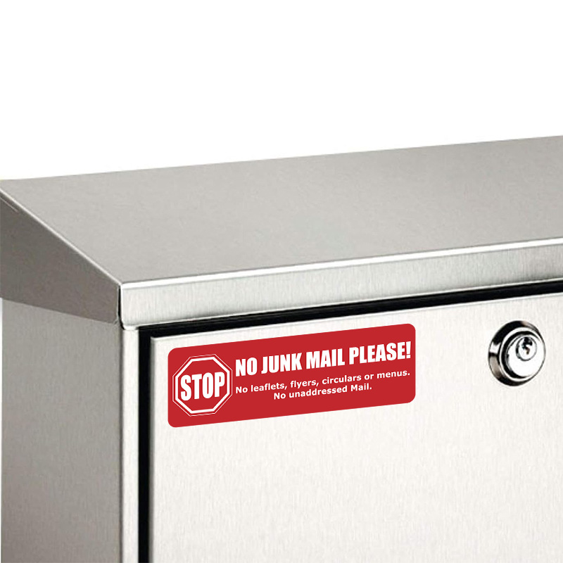 Cross-border Amazon junk mailbox stickers are suitable for mailboxes and other decorative waterproof sunscreen vinyl mailbox stickers