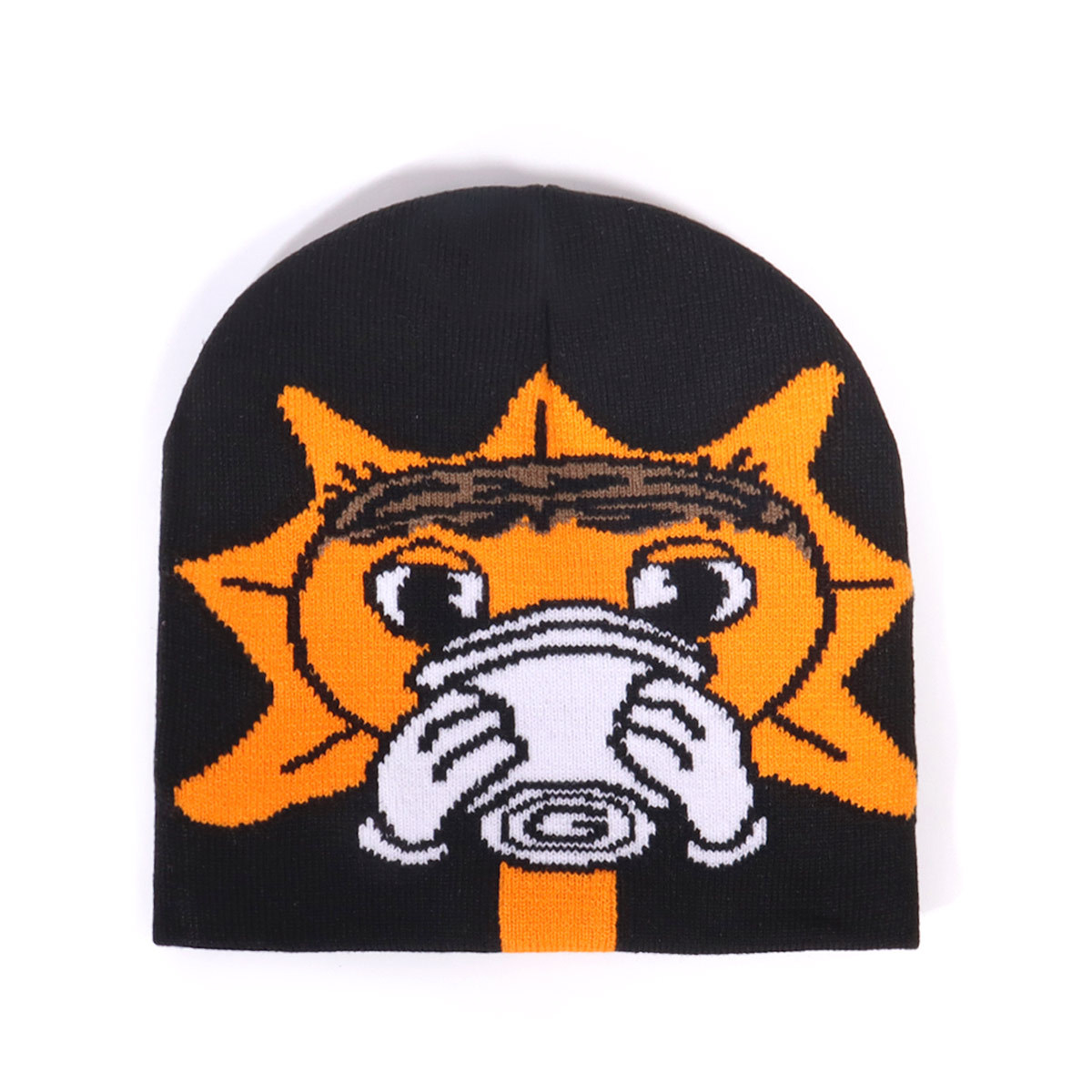 Picture of Cross-border New Cute All-match Knitted Hat Niche Design Street Popular Outdoor Cold-proof Pullover Wool Hat in stock