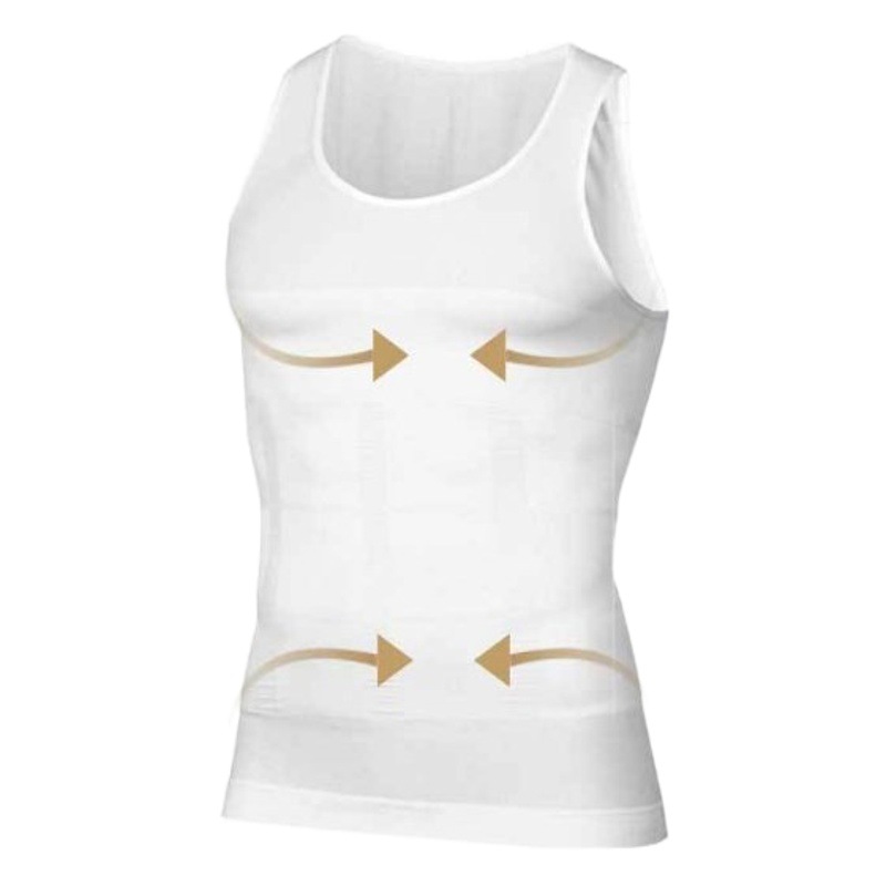 Men's Vest Men's Seamless Body Shaping Men's Sports Vest Seamless Vest Tight Body Shaping