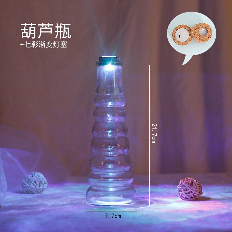 Picture of Wholesale DIY Wish Bottle Star Bottle Nebula Bottle Rainbow Bottle Drift Bottle Ocean Bottle Star Bottle Lucky Star Bottle Glass