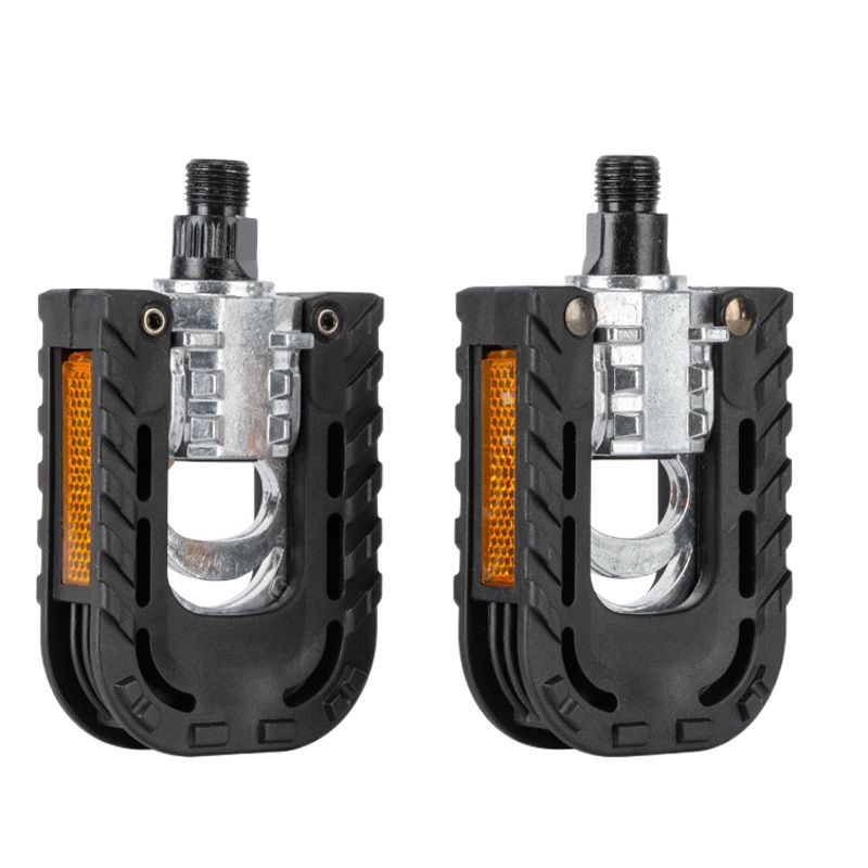 Picture of PROMEND folding bicycle pedal F51 aluminum alloy + plastic pedal bicycle spare parts riding equipment