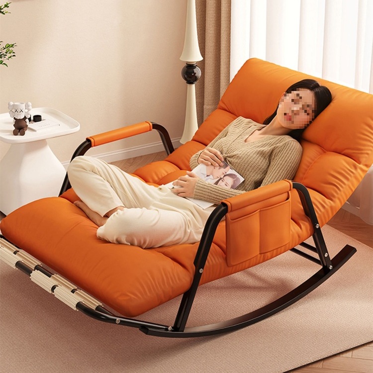 Rocking chair, recliner, adult sleeping Internet celebrity double lazy sofa, balcony, living room, home lounge chair