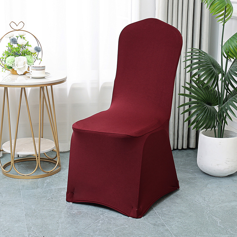 Picture of Elastic Chair Cover Thickened Hotel Chair Cover Wedding Banquet Hotel Wedding Universal Wedding Special All-inclusive