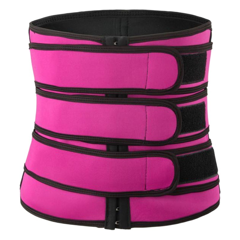 Amazon Women's European and American Sports Body Shaping Belt Fitness Belt Body Shaping Belly Belt Sweaty Belly Belt