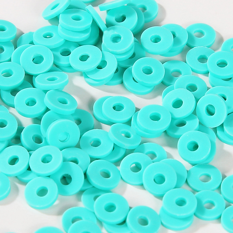 Picture of Jewelry Accessories Color Soft Ceramic Beaded Handmade diy Handmade Material Bracelet Necklace Bracelet Bead Spacer