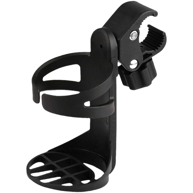 Cross-border in stock bicycle bottle holder 360 Rotating baby stroller feeding bottle bracket with hanging hook suit