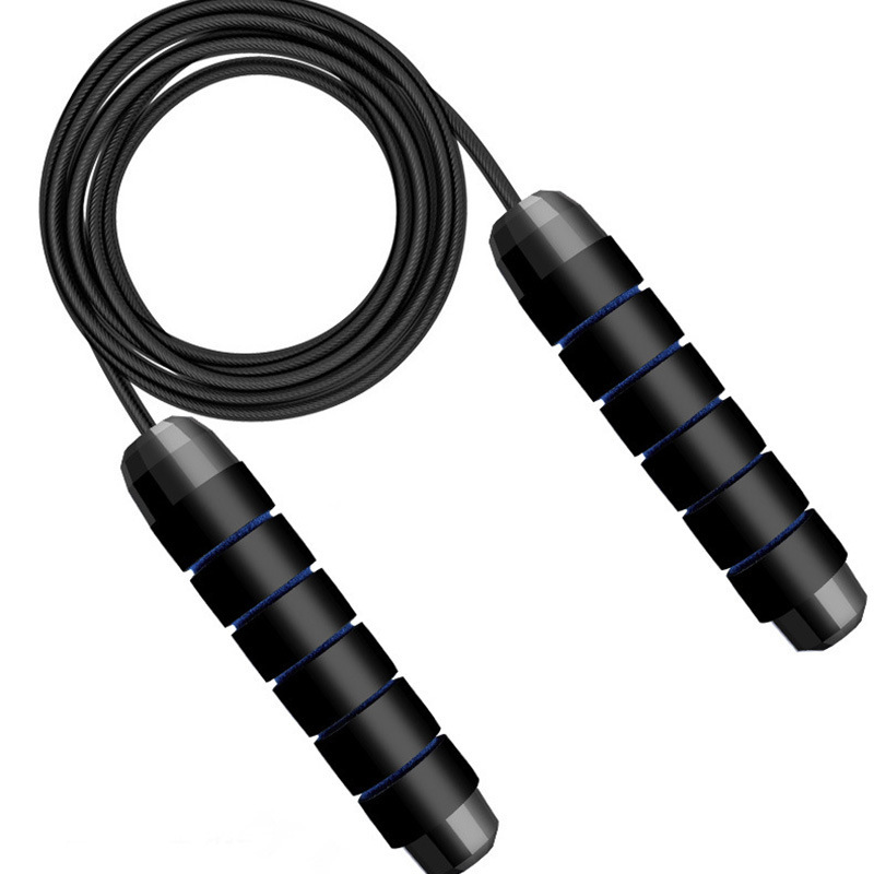 Picture of Load steel wire rope skipping double bearing professional sports fitness products adult students high school entrance examination outdoor Amazon wholesale