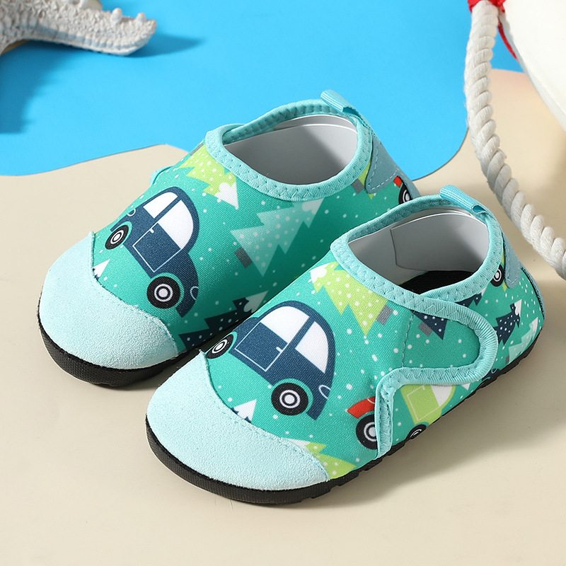 Picture of Children's water park Baby Beach socks non-slip diving shoes snorkeling socks swimming shoes drifting soft shoes wading shoes socks