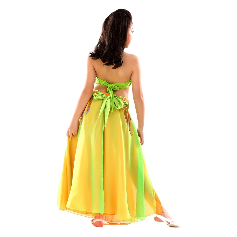 Dancer 61 Children's Table Performance Costume suit Belly Dance suit New Little Children's Performance Dance Costume 868