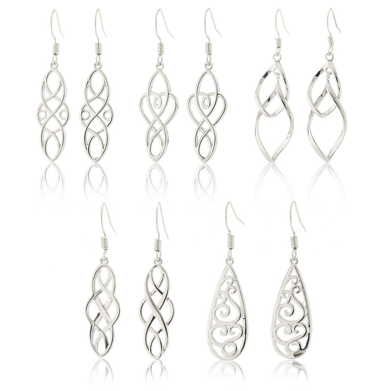 Cross-border ebay Rome Celtic jewelry European and American trend foreign trade Amazon fashion court retro copper earrings